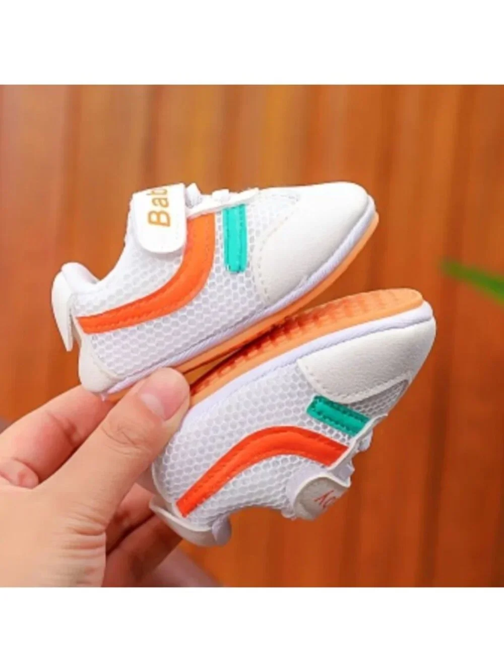 NWT - Baby Fashion Shoes Mesh Sneakers